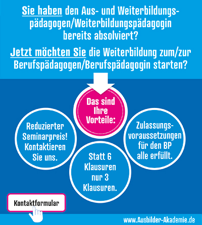 Vorteile Berufspädagoge